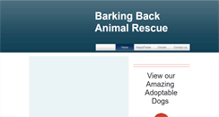 Desktop Screenshot of barkingback.org