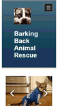 Mobile Screenshot of barkingback.org